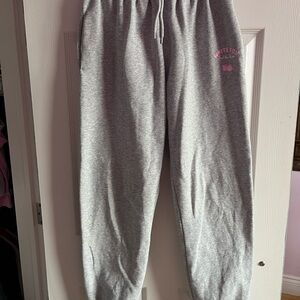 White Fox Gray Sweatpants